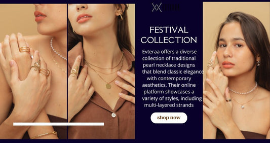 Buy now Traditional Pearl Necklace Designs Online At Best Price from Evteraa