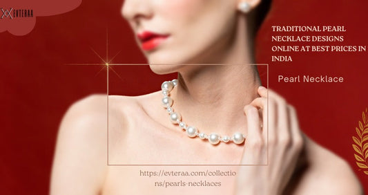 Traditional Pearl Necklace Designs Online At Best Prices in India